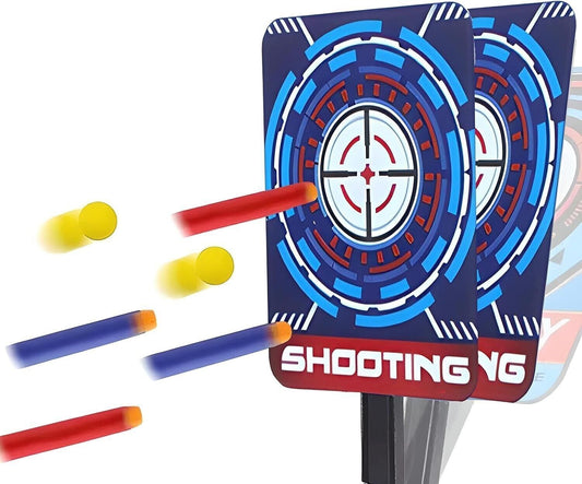 Punteggio Elettrico Auto Reset Tiro Bersaglio Digitale per Pistole Nerf