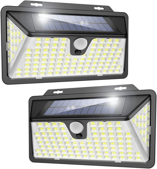 Luci di sicurezza solari 2 Kaulsoue per esterni con sensore di movimento Lampada