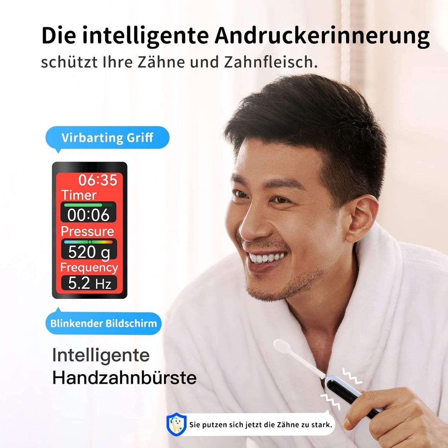 Planck Mini Smart Spaziolino manuale adulto bianco Pulizia delicata intelligente