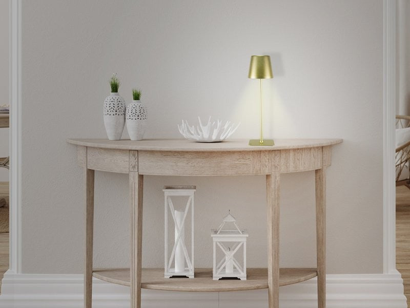 Lampada da Tavolo Senza Fili 2in1 Adattatore per bottiglie incluso Bper