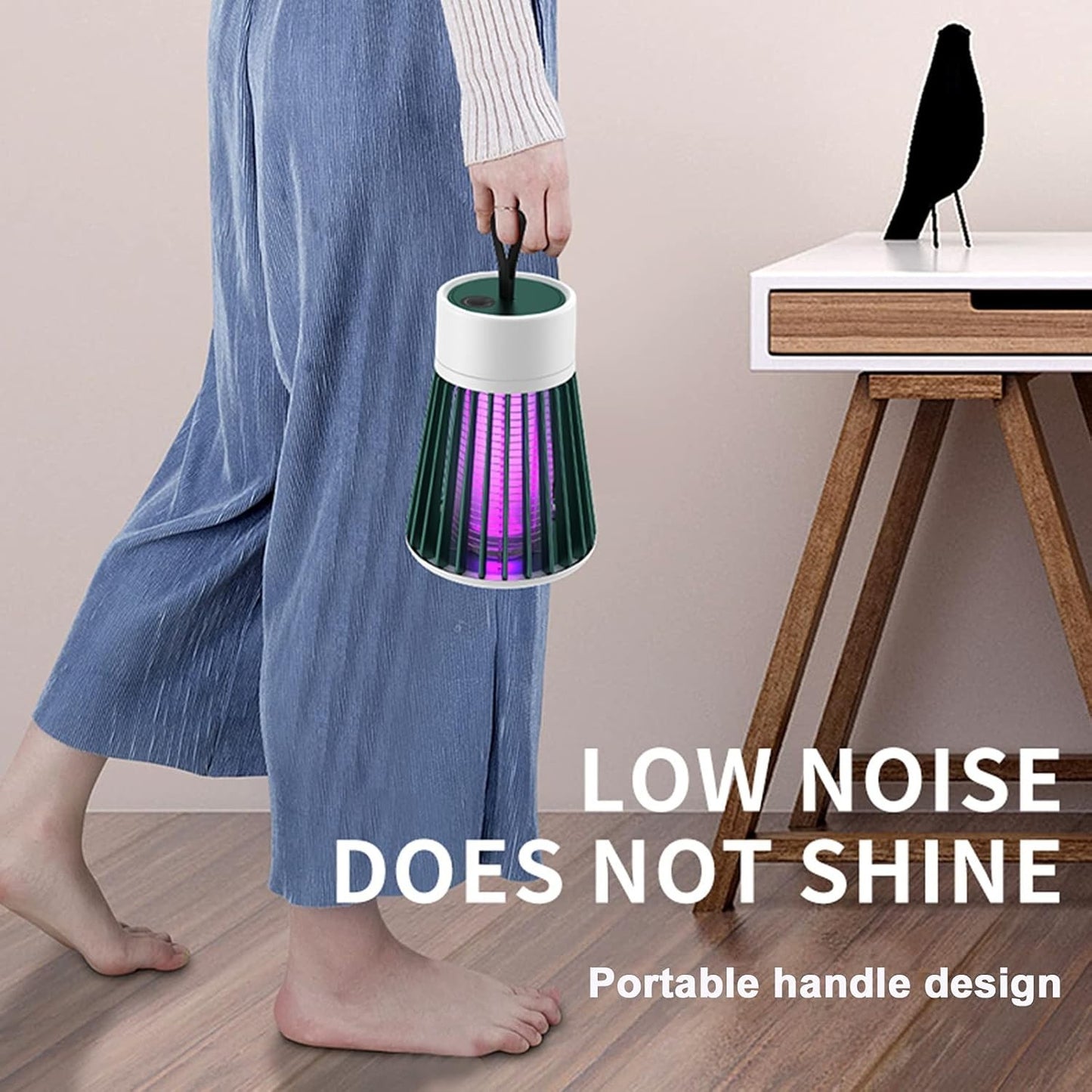 Lampada antizanzare portatile elettronica per uso domestico BG-002 LED-UV 368nm