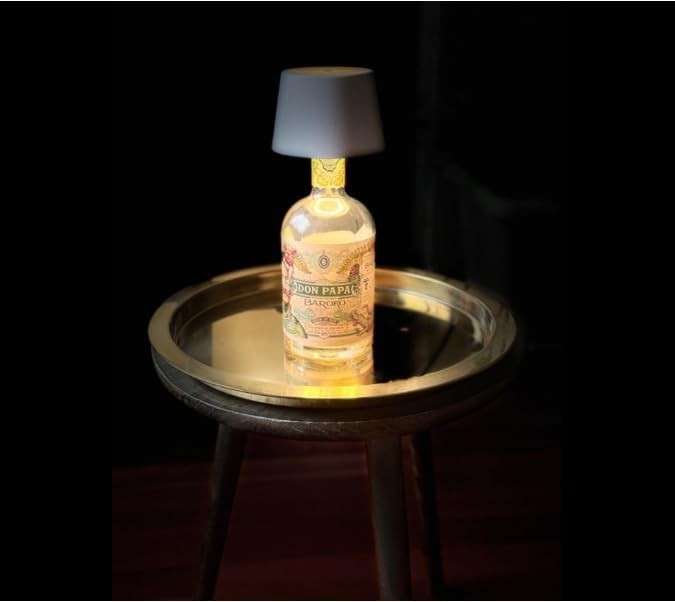 Lampada ricaricabile a forma di bottiglia da tavolo wireless dimmerabile