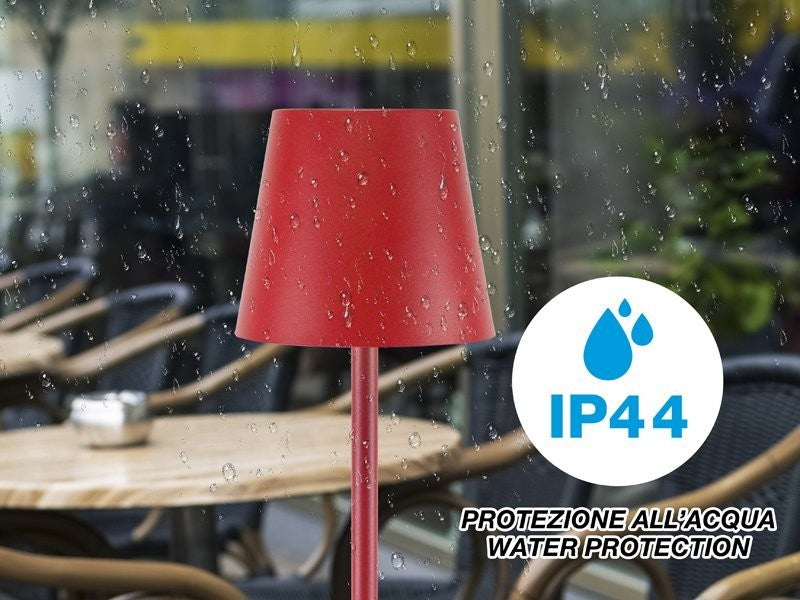 Lampada da Tavolo Senza Fili 2in1 Adattatore per bottiglie incluso Bper