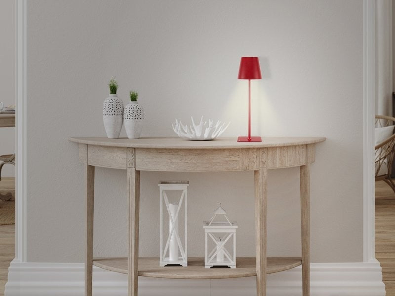 Lampada da Tavolo Senza Fili 2in1 Adattatore per bottiglie incluso Bper