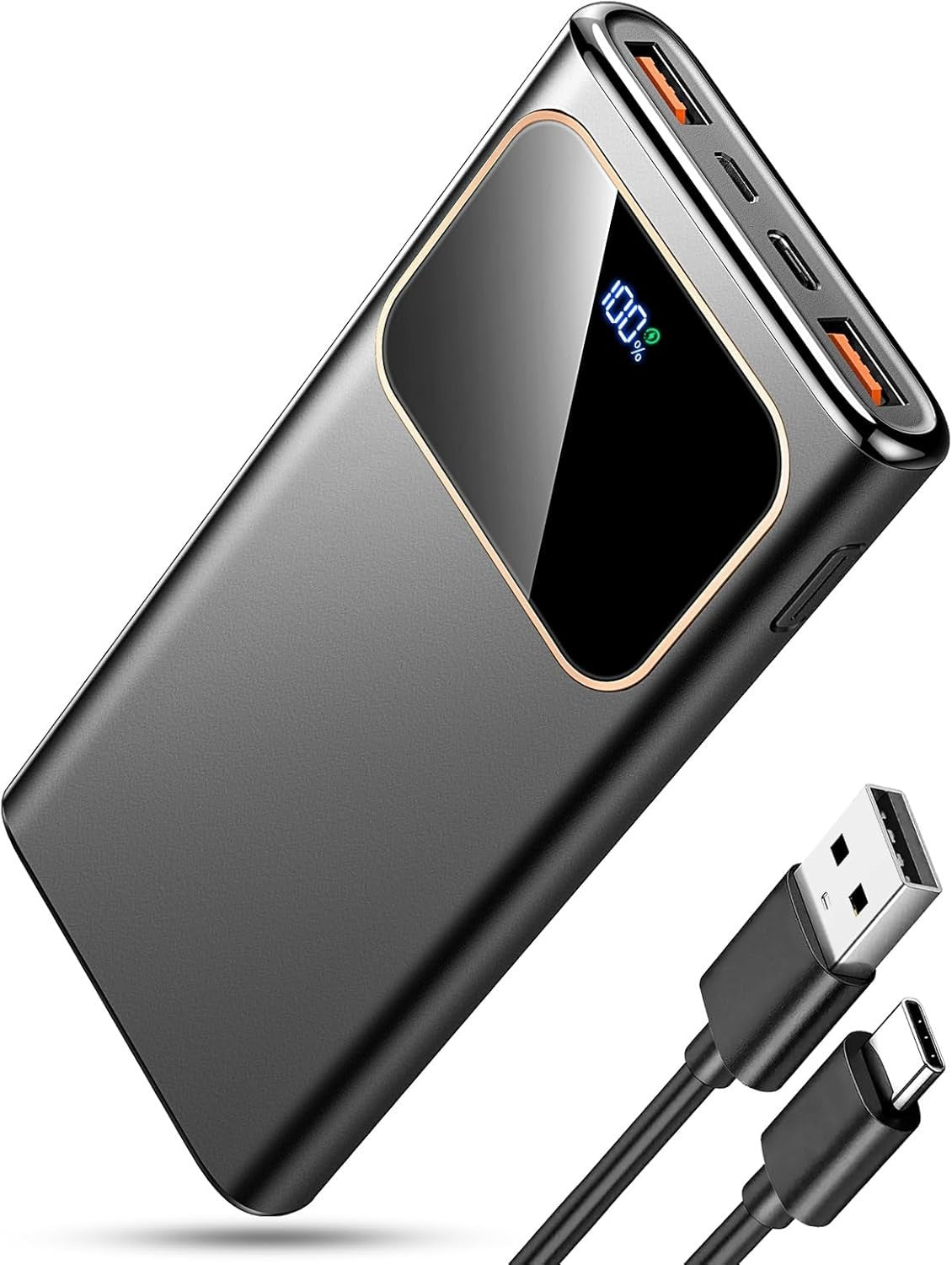 Power Bank 10000mAh, Powerbank a ricarica rapida da 22,5 W per iPhone 16/15/14/1