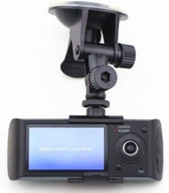Videocamera DVR per auto con registrazione sincrona R300 con doppia telecamera