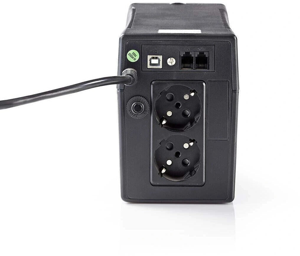 Nedis Alimentatore continuo Capacità 650VA/360W Voltaggio	220/230/240 V AC Range