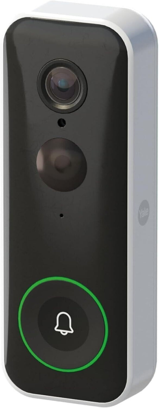 Yale Smart Video Doorbell 1080p WiFi Batteria Audio 2 Vie Visione Notturna IP65