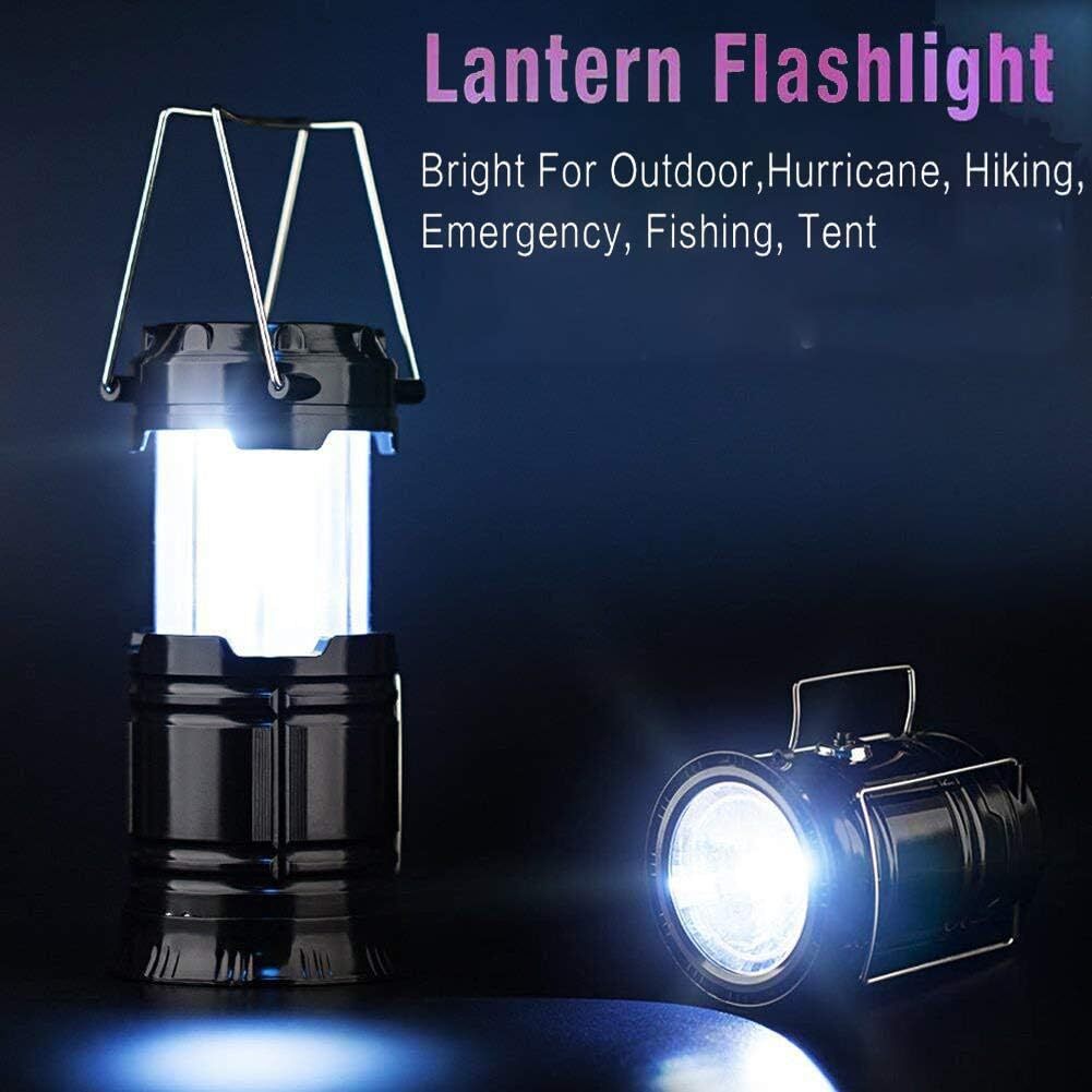 Lanterna LED Campeggio – portatile Lanterna ricaricabile USB solare ultra lumino