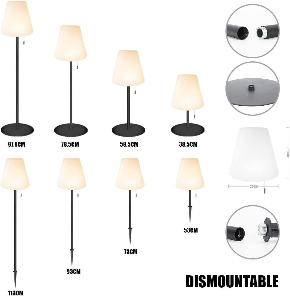 Lampada da Terra LED, 3-in-1 Dimmerabile Lampada da Piantana con Interruttore