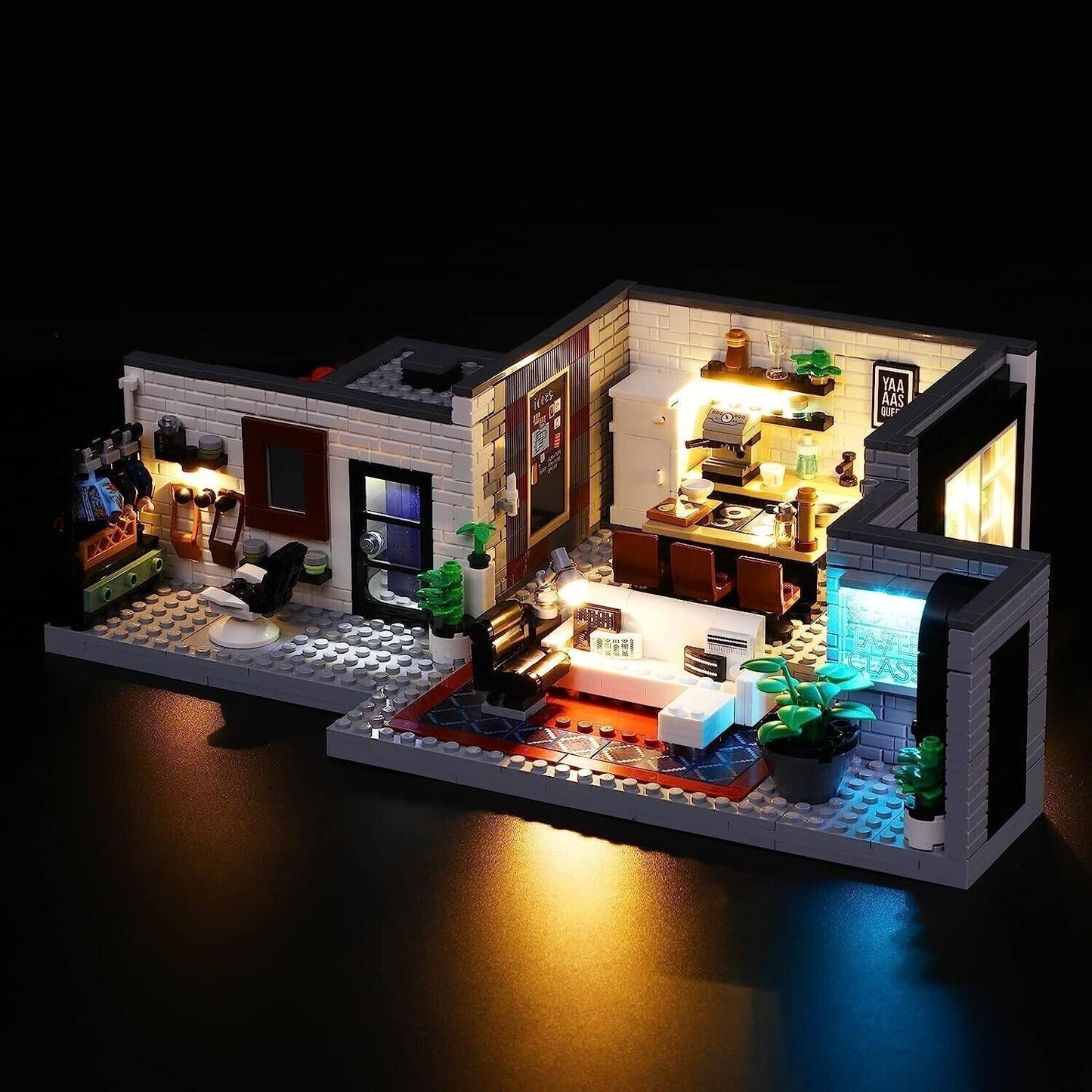 BRIKSMAX Kit di Illuminazione a LED per Creator Queer-Eyes - The Fab 5 Loft