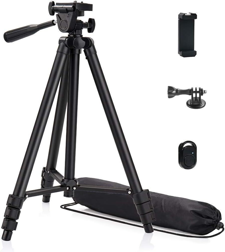 Treppiede 125cm per Cellulare Fotocamera con Supporto Smartphone Bluetooth