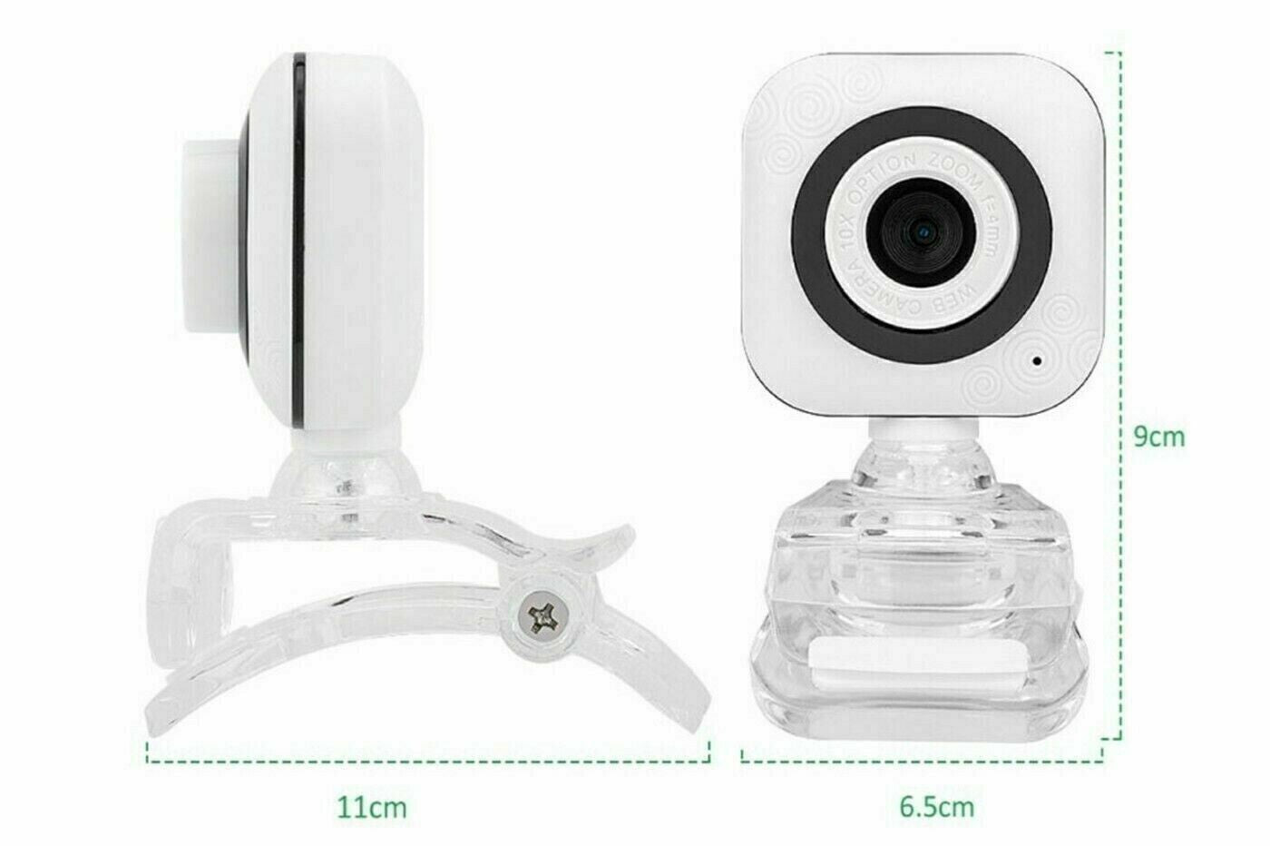 FastUU Webcam HD 480P, Microfono Incorporato per Webcam Webcam per Computer