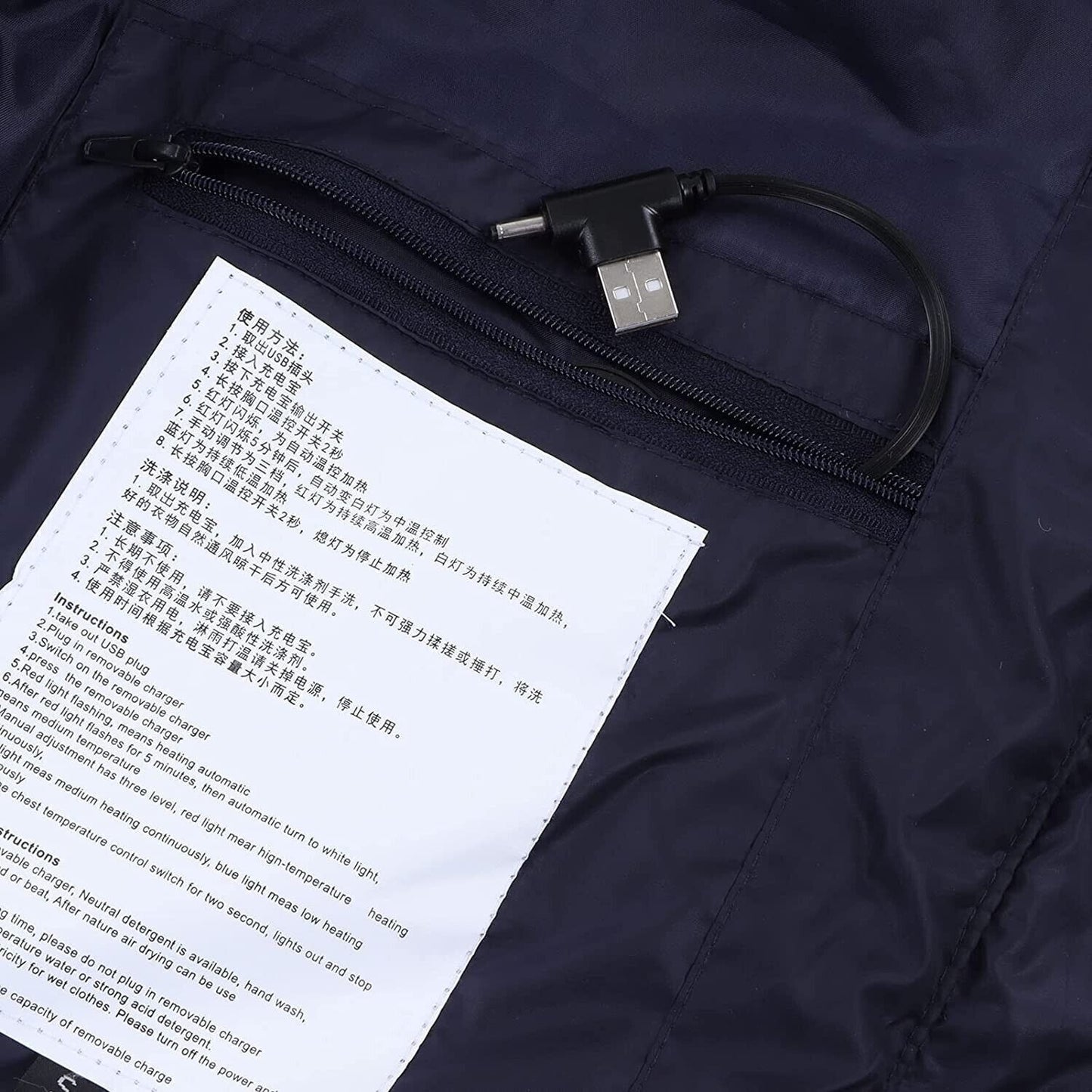 Gilet Riscaldato Leggero Unisex Ricaricabile Intelligente Riscaldante Elettrico INNOAURA