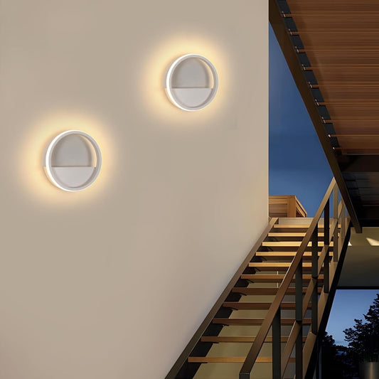 Applique rotonda a LED Comely 12W 800LM, bianco caldo 3000K, applique da parete