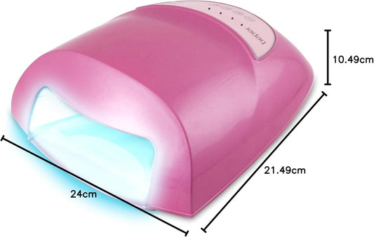 Lampada LED per unghie in gel BEPER 40.992, 12 W, timer regolabile, spegnimento