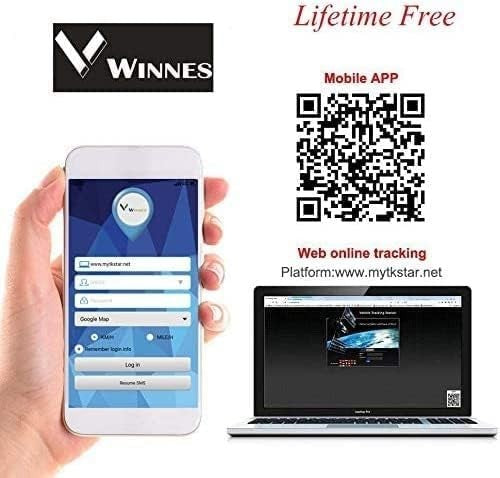Winnes Tracker GPS 4G TK918 monitoraggio in tempo reale tramite SMS/App/PC