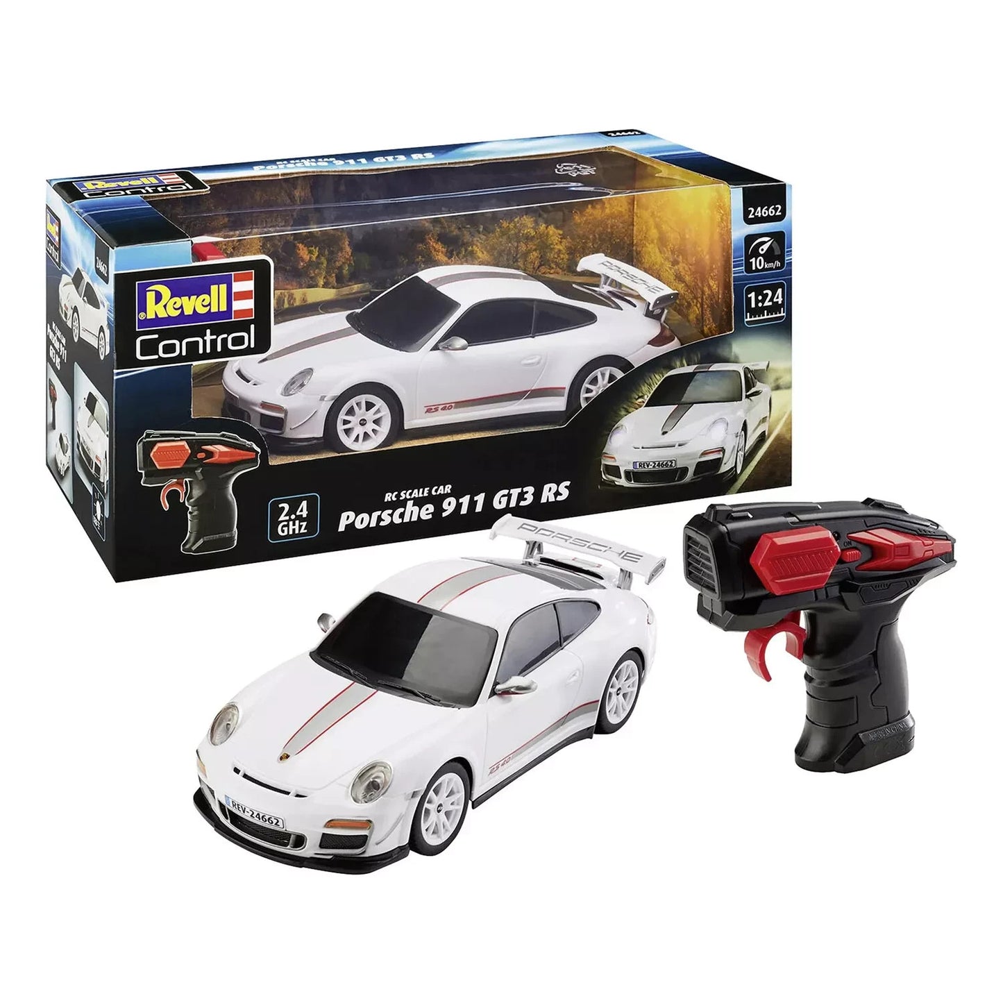 Auto Radiocomandata Scala 1:24 Porsche 911 GT3 RS Revell Control 24662