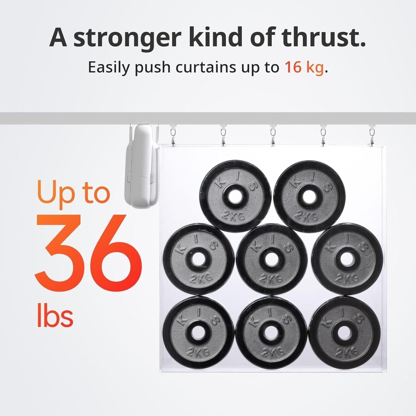 SwitchBot Apri Tende Intelligente - Telecomando Bluetooth con App/Timer