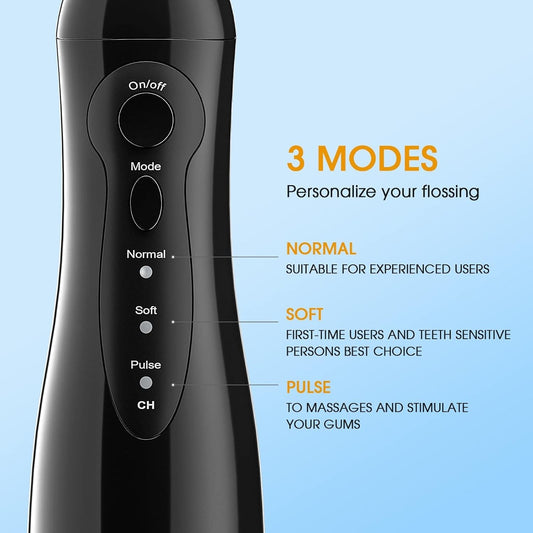 Oral Irrigator HOC760 Acqua Flosser per denti Cordless  Hangsun