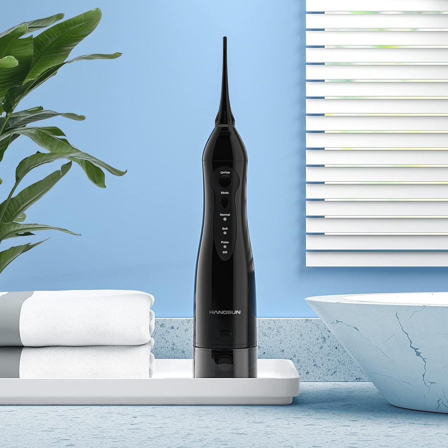 Oral Irrigator HOC760 Acqua Flosser per denti Cordless  Hangsun