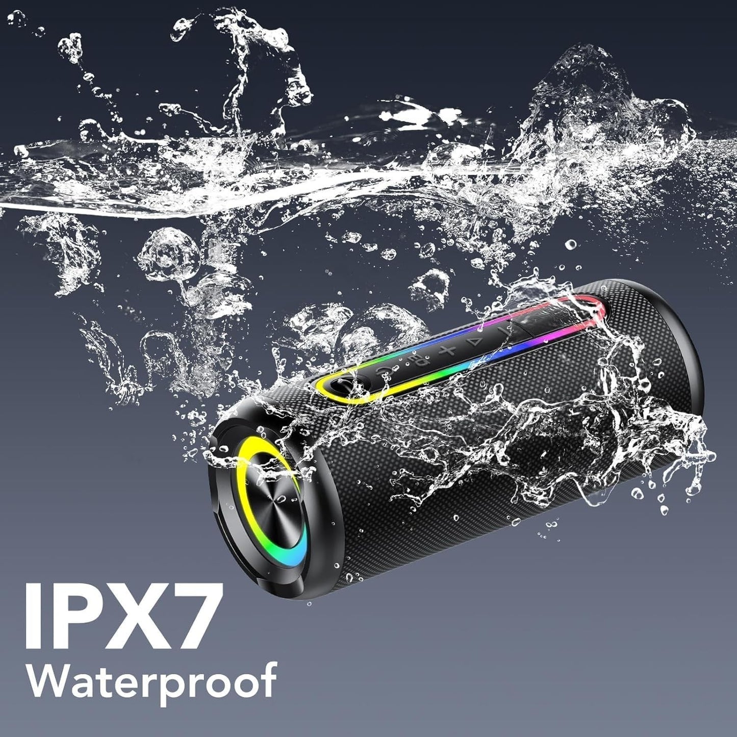 Cassa Bluetooth Portatile Potente 30W Altoparlante Bluetooth Con 3 EQ Modalità