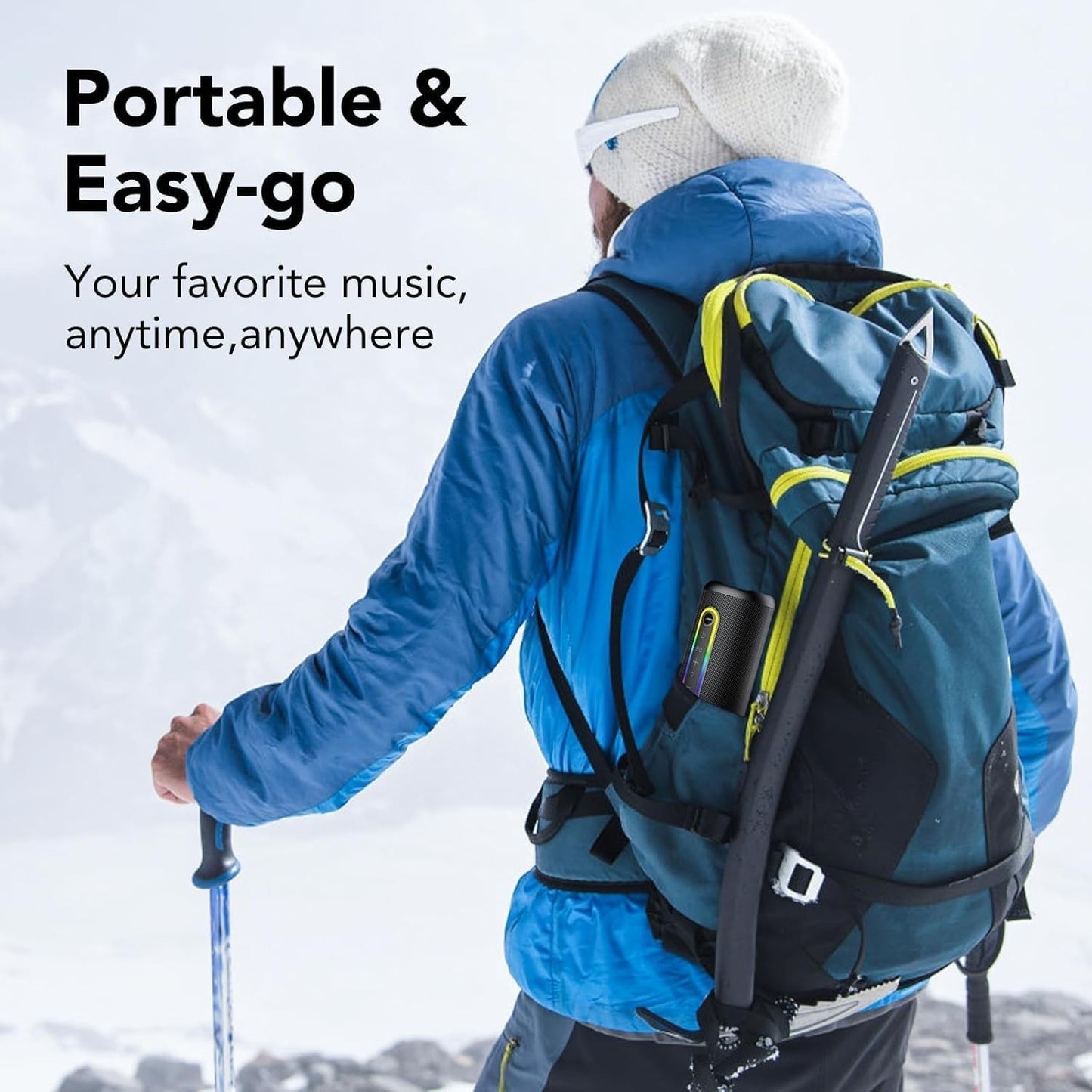 Cassa Bluetooth Portatile Potente 30W Altoparlante Bluetooth Con 3 EQ Modalità