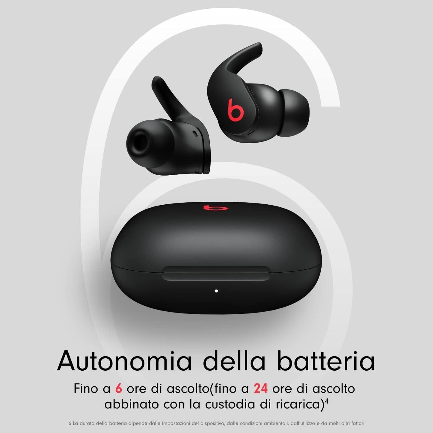Beats Fit Pro Auricolari true wireless ANC rating di grado IPX4 per Apple androi