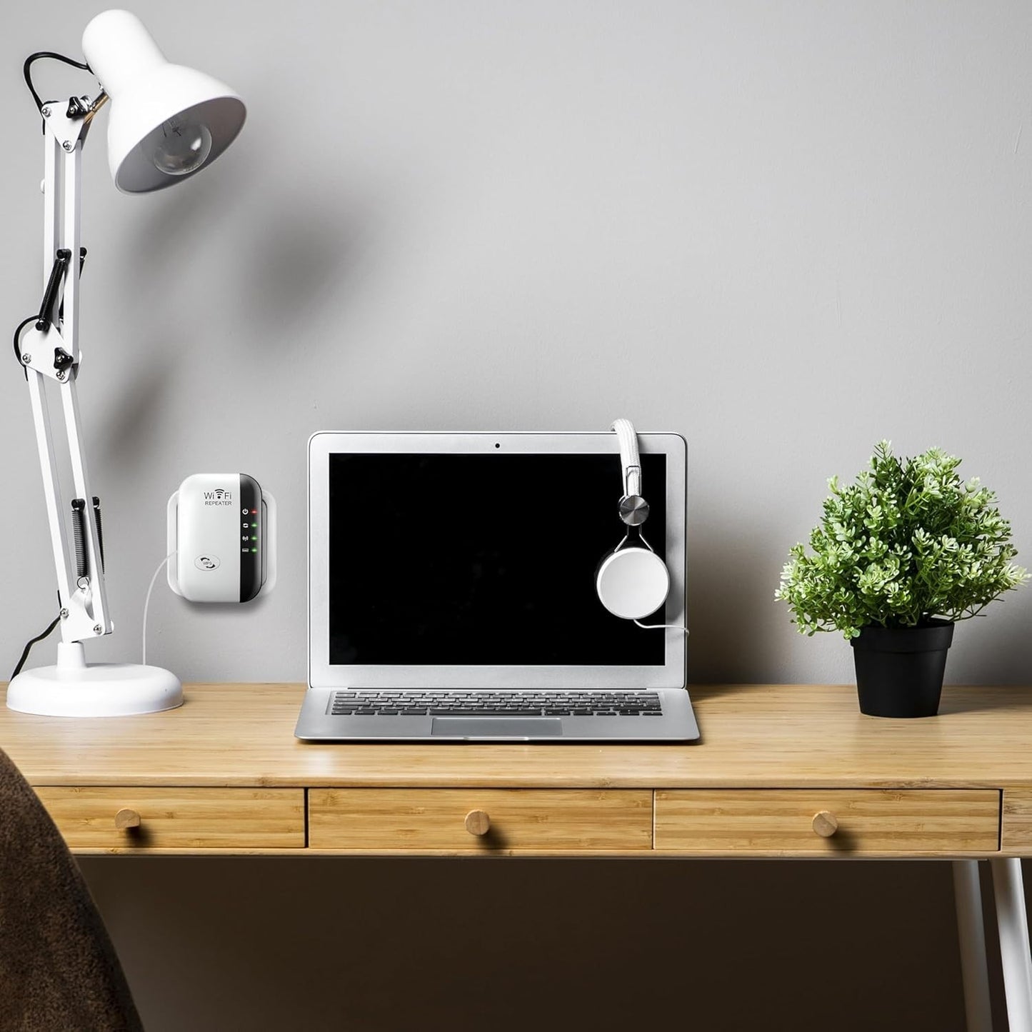 Ripetitore WiFi Retoo 2,4 GHz 300 Mbit/s, Amplificatore WiFi