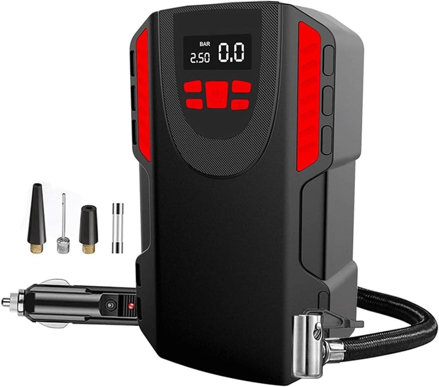 Gonfiatore per pneumatici, pompa compressore d'aria portatile da 120 W