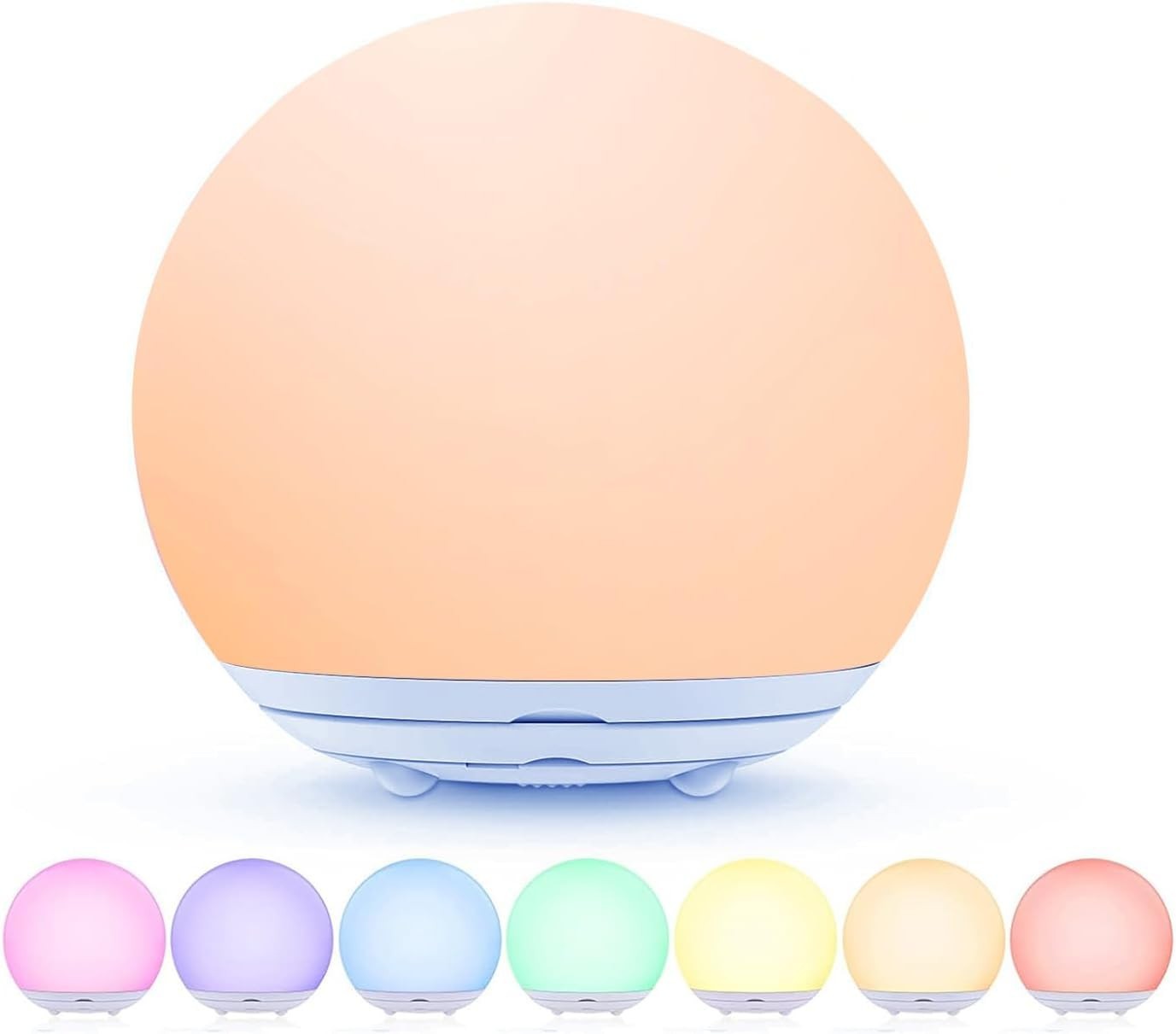 Luce notturna per bambini, lampada da tavolo a LED ricaricabile tramite USB