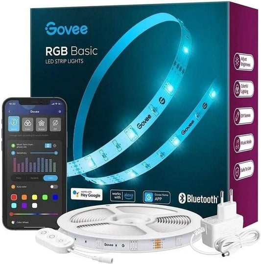 Govee H615A Striscia LED 5m Striscia LED Wi-Fi RGB Wi-Fi Red Strip Lights