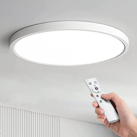 Lampada da soffitto a LED Anten 24 W rotonda e sottile Dimmerabile (3000-6500 K)