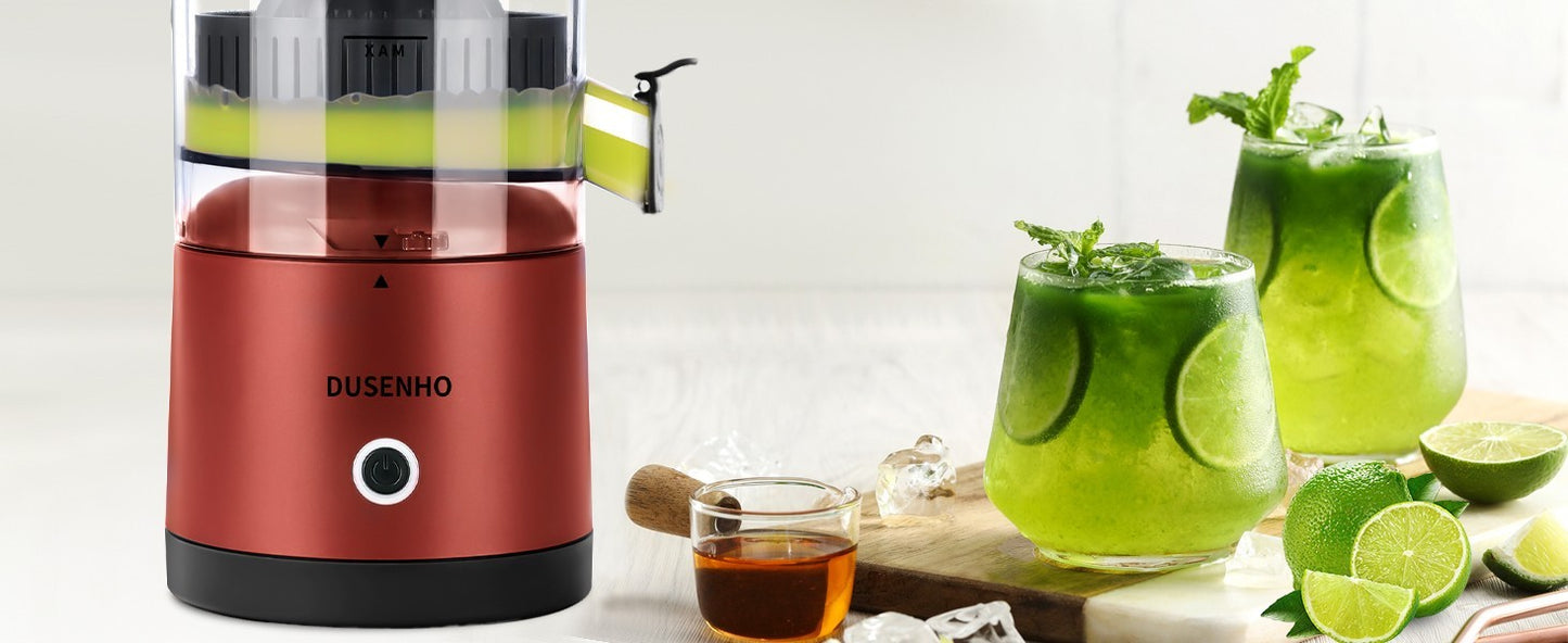 Spremiagrumi Elettrico Portatile USB 45W -70 Decibel Con Spazzola per La Pulizia