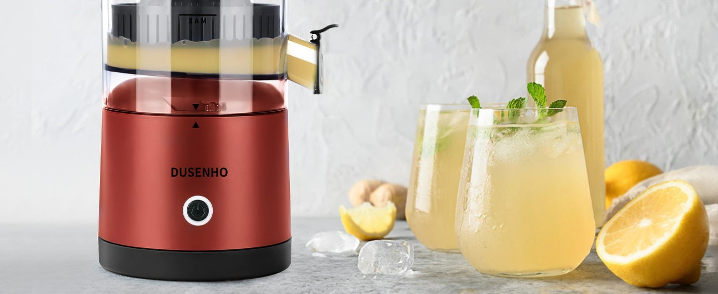 Spremiagrumi Elettrico Portatile USB 45W -70 Decibel Con Spazzola per La Pulizia