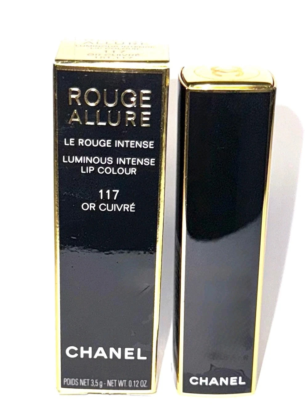 Chanel Rouge Allure colore labbra intenso luminoso 117 o Cuivré 3,5 g Rossetto