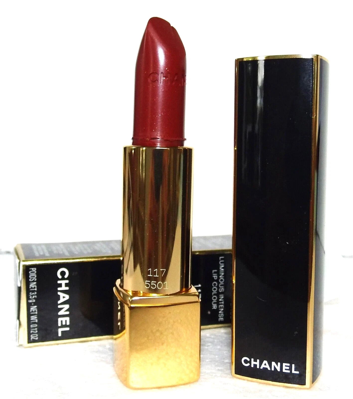 Chanel Rouge Allure colore labbra intenso luminoso 117 o Cuivré 3,5 g Rossetto