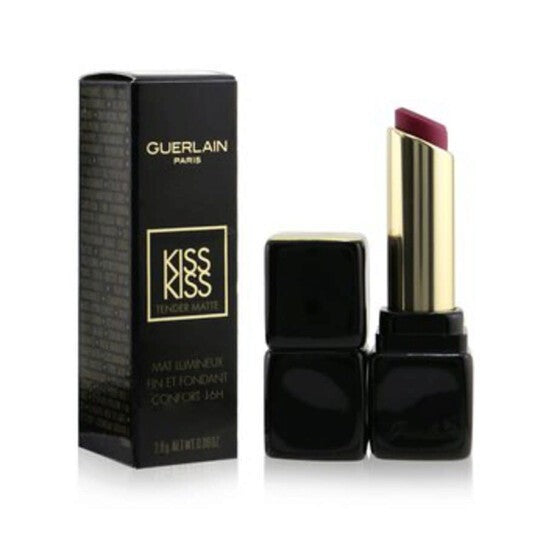 GUERLAIN Rossetto opaco Kisskiss Tender # 880 Caress Plum 2,8 g/0,09 oz