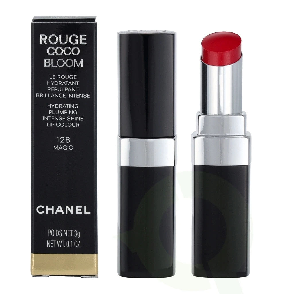 Chanel Rouge Coco Bloom Rossetto Idratante Rimpolpante Intenso Lucido n. 128 Mag
