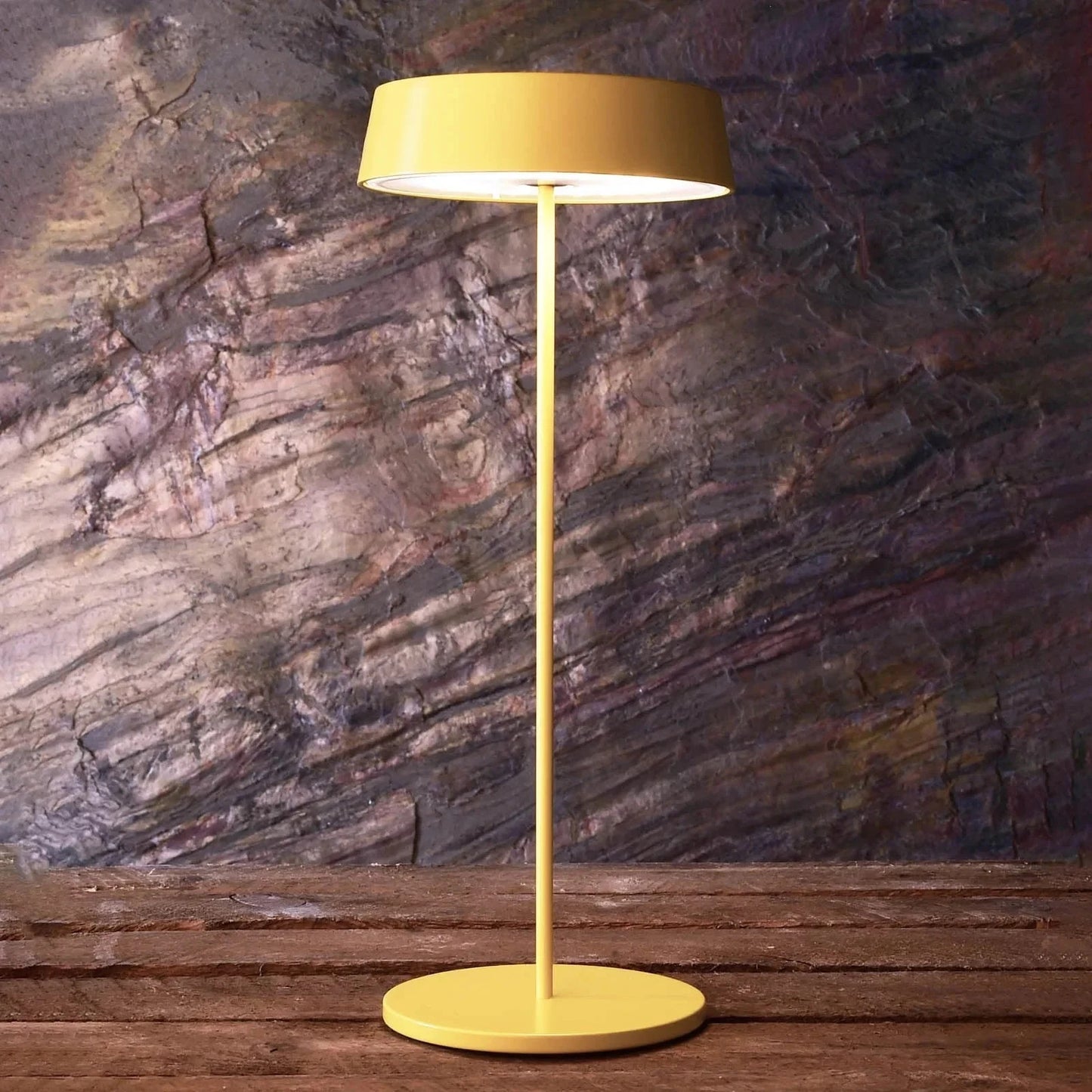 Palmina 901 lampade da tavolo senza fili lampade da tavolo ricaricabili Gialla