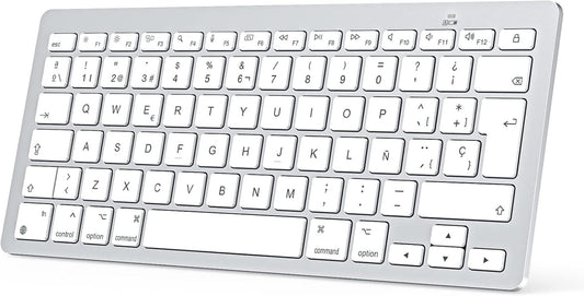 OMOTON Tastiera Bluetooth per Mac OS Tastiera Wireless compatta