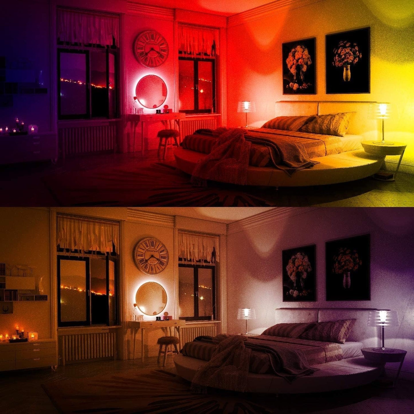 Superia Milano Lampadina SMART RGB + Bianco regolabile (2700K - 6500K)