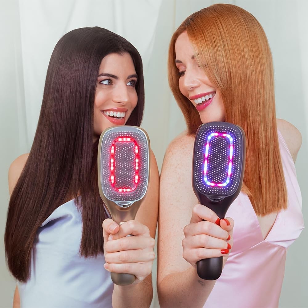 Cecotec Spazzola Riparatrice Haircare Revitalize Champagne Con 5 Tecnologie.