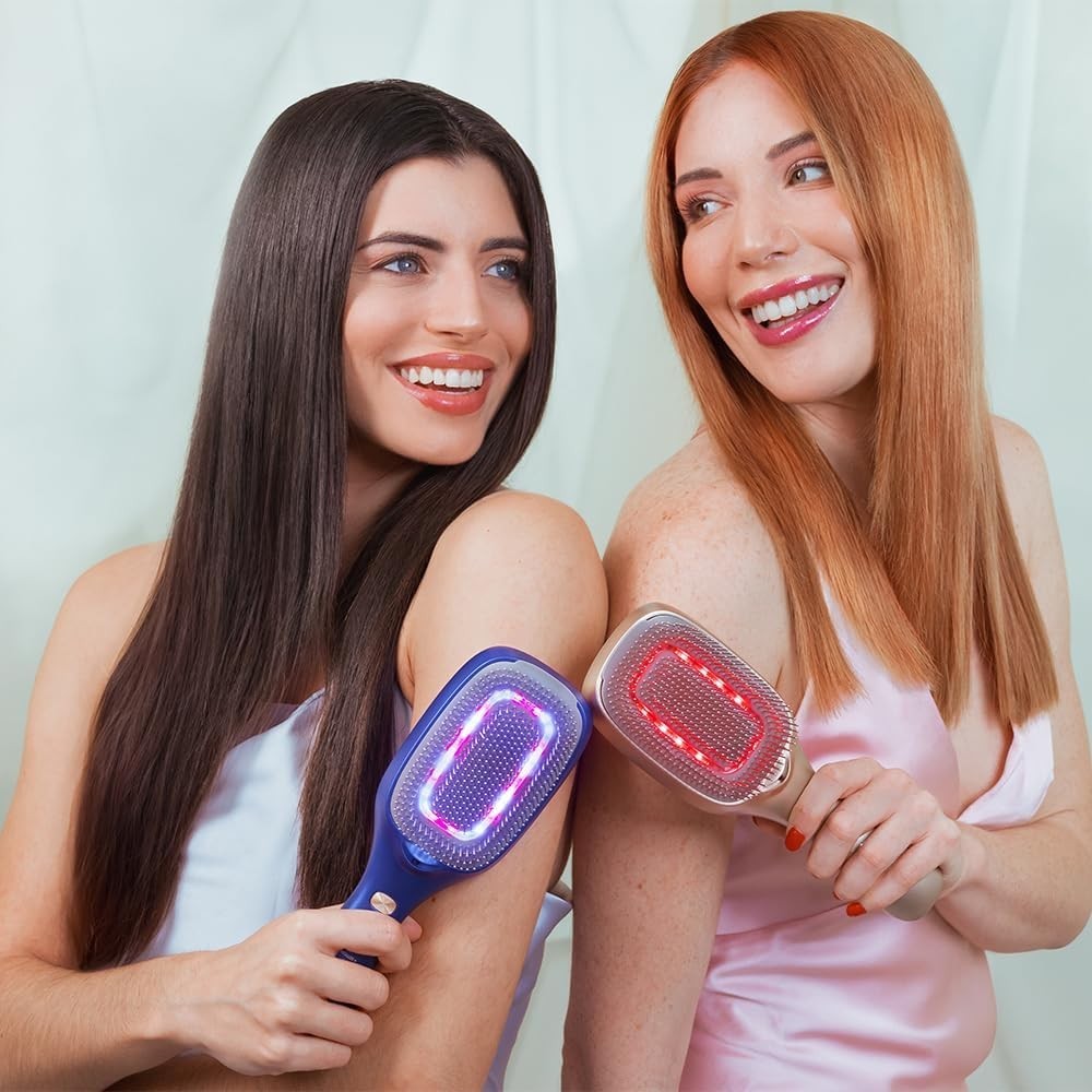 Cecotec Spazzola Riparatrice Haircare Revitalize Champagne Con 5 Tecnologie.