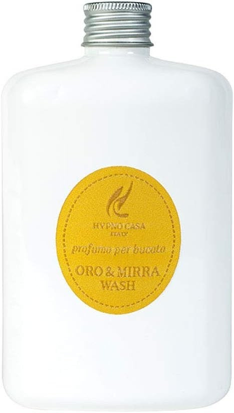 Essenza Concentrata Profuma Bucato per Lavatrice, (Oro e Mirra wash, 400ml)