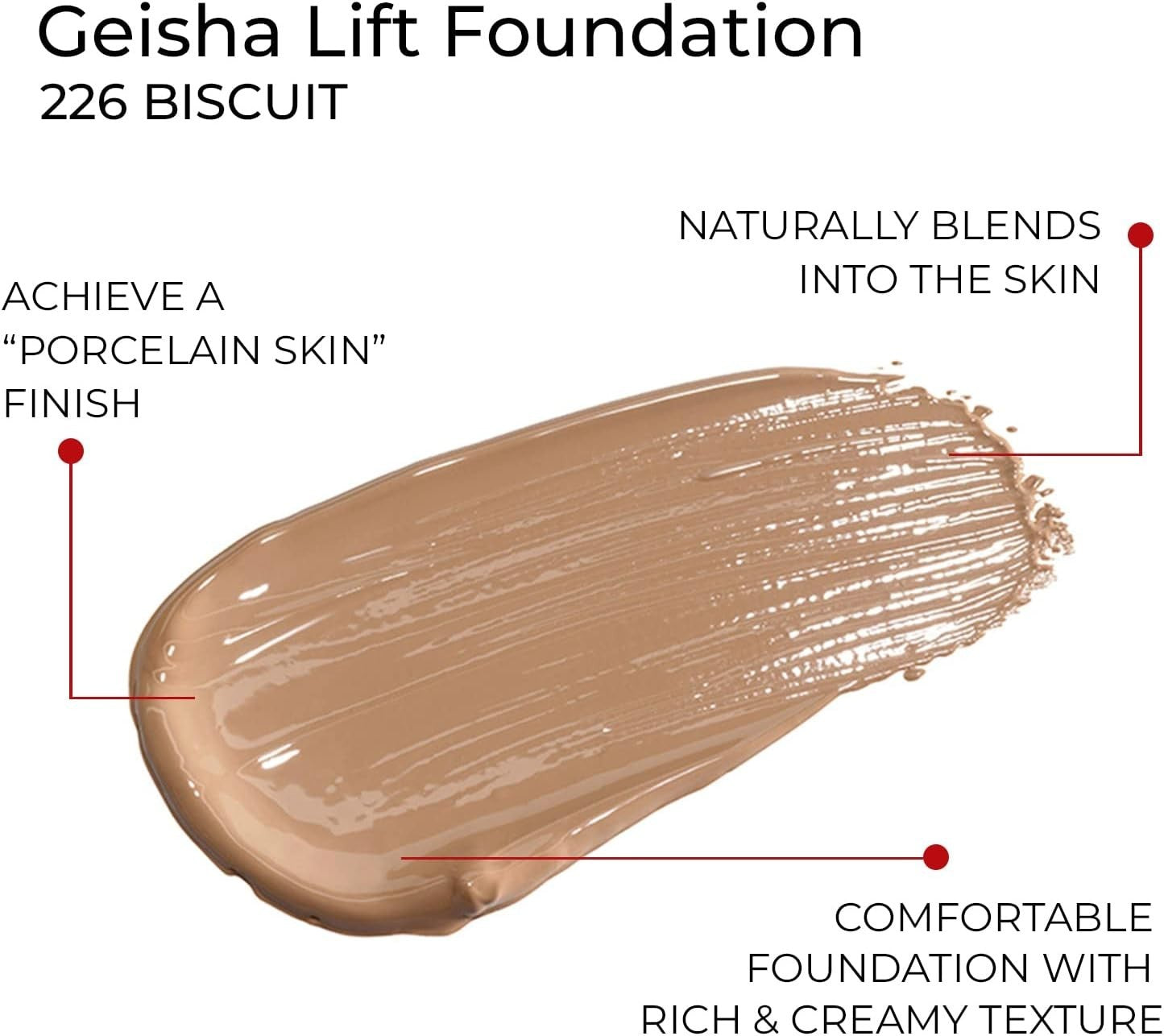 Diego dalla Palma Geisha Lift Fondotinta in Crema Effetto Lifting 226 Biscotto