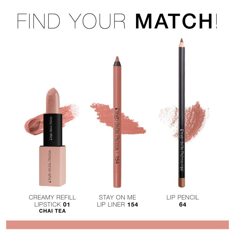 Diego dalla Palma Refill Il Rossetto Creamy – Chai tea 01