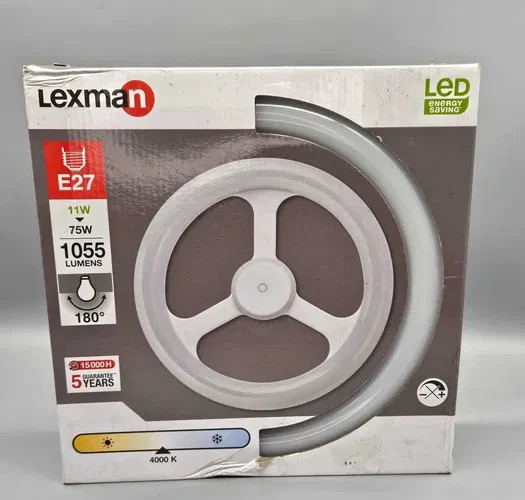 Lampada LED rotonda circolux Lexman E27 11W (equivalente a 75W) 1055 lumen 4000K