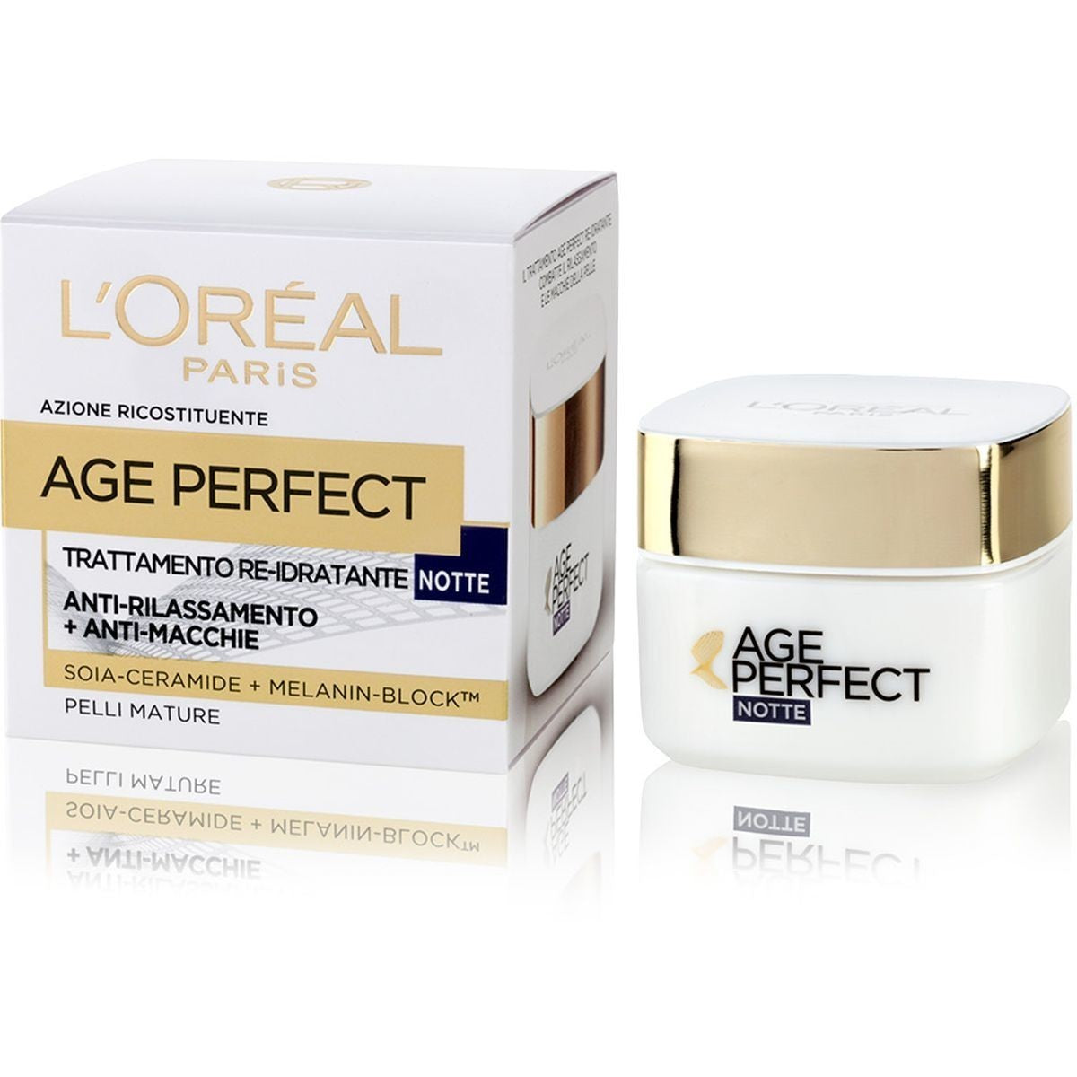 LOREAL PARIS AGE PERFECT CREMA VISO NOTTE Crema - 50ML -