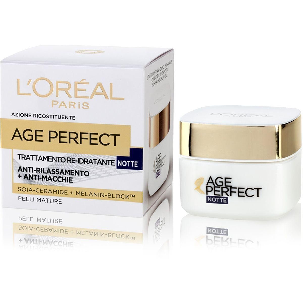 LOREAL PARIS AGE PERFECT CREMA VISO NOTTE Crema - 50ML -